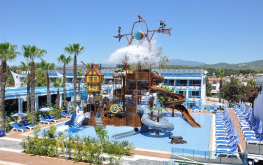 Otium Family Club Marine Beach in Turkey is a family-friendly resort that offers many amenities you would expect from a Turkish beach resort